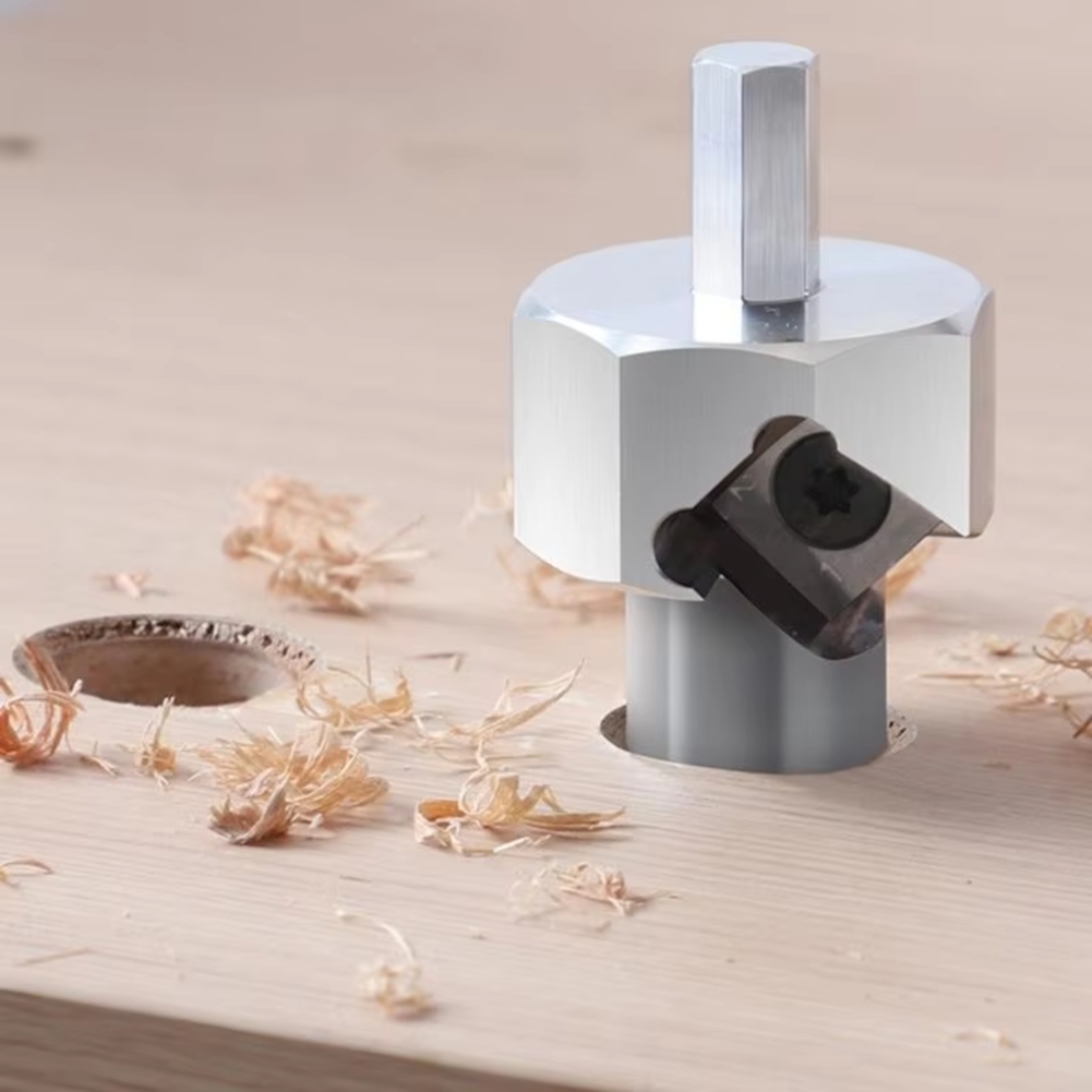 Bench Dog Hole - AB66-ไม้Shapingเครื่องมือBencheสุนัขHole Chamfer Reamerเครื่องมือ 20 มม.+ 19
