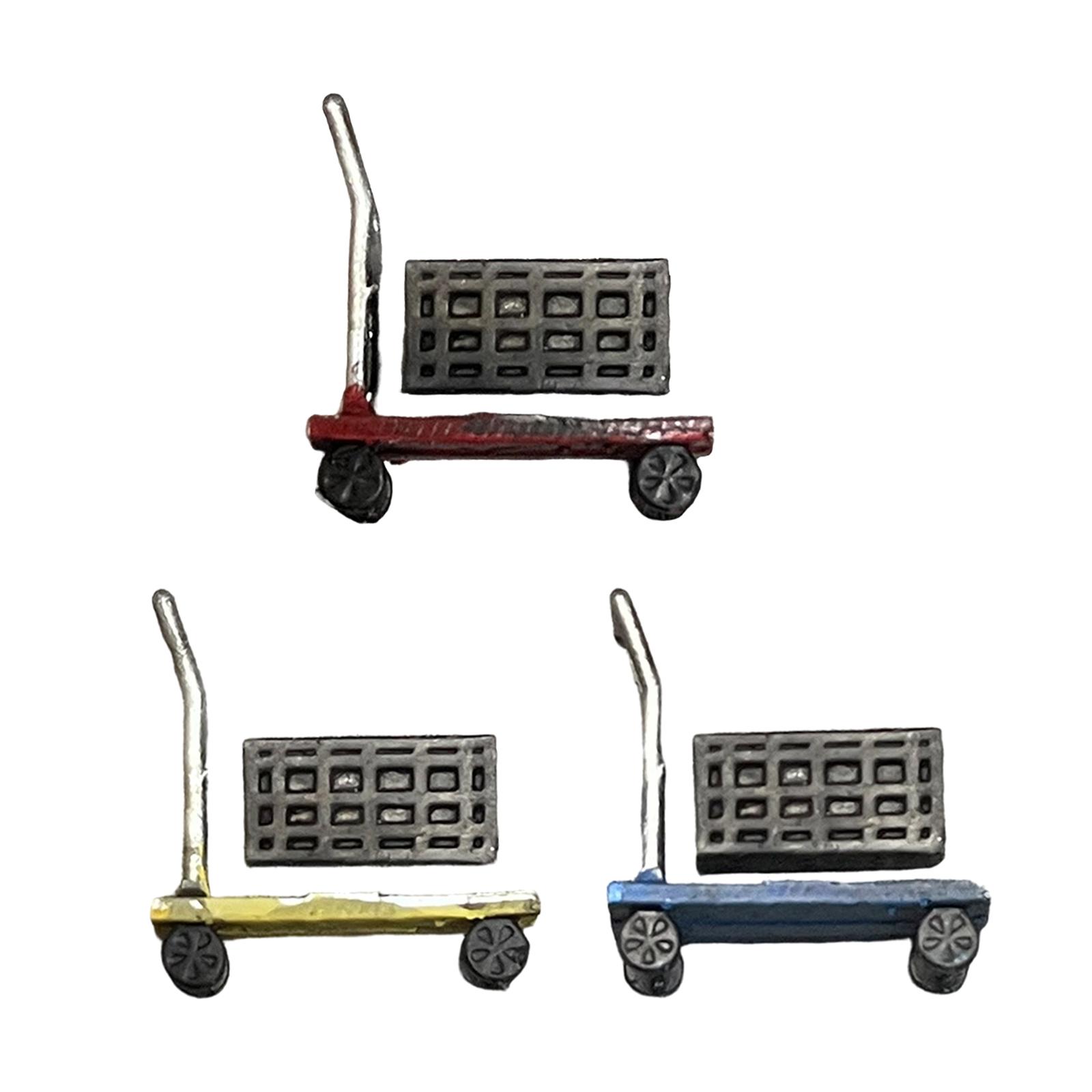 Workshop Tools Toy - รถเข็นขนาดเล็กในสเกล 1:64 – อุปกรณ์ประกอบฉากไดโอรามา, รถเข็น, โรงรถ,