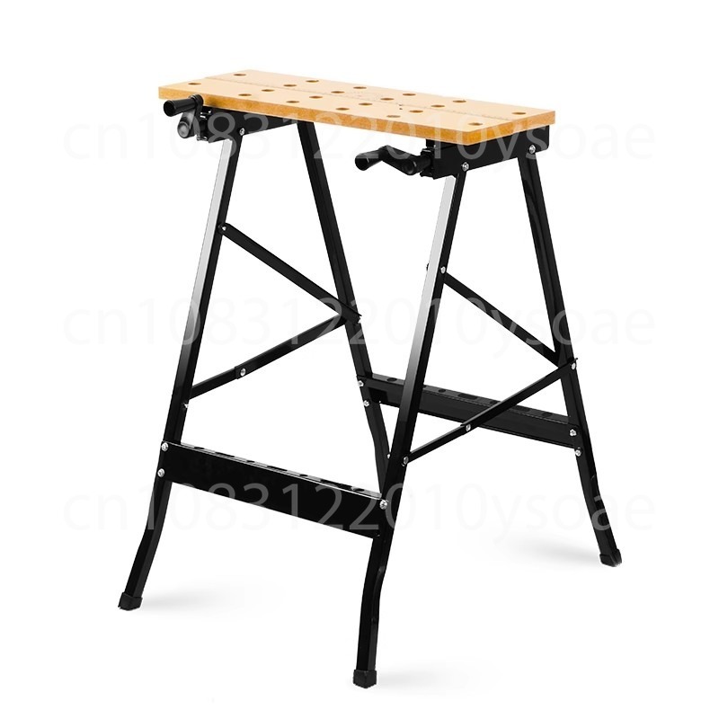 Workbench Portable Fold - โต๊ะทำงานไม้เอนกประสงค์ โต๊ะทำงานไม้พับได้ เลื่อยไม้ สำหรับใช้ในบ้าน แบบพกพา ชุดเครื่องมือรวมสำหรับงานตกแต่งไม้