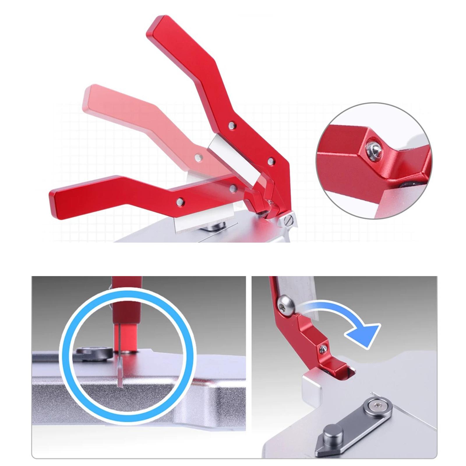 Workshop Tools Toy - โต๊ะตัดมุมคงที่ขนาดเล็ก, โต๊ะทำงานปรับได้ 0-90 องศา, เครื่องตัดแบบปรับได้อย่างรวดเร็วสำหรับงานช่างในโรงงาน/อาคาร