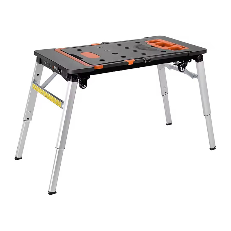 รถเข็นอเนกประสงค์พับได้ 7-in-1 - Workbench Portable Fold บทวิจารณ์และราคา
