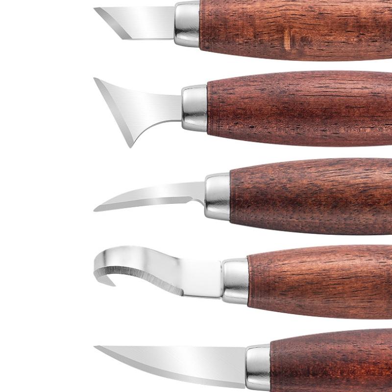 ชุดสิ่วแกะสลักไม้ 5 ชิ้น - เคร - Chisel Set Wood บทวิจารณ์และราคา