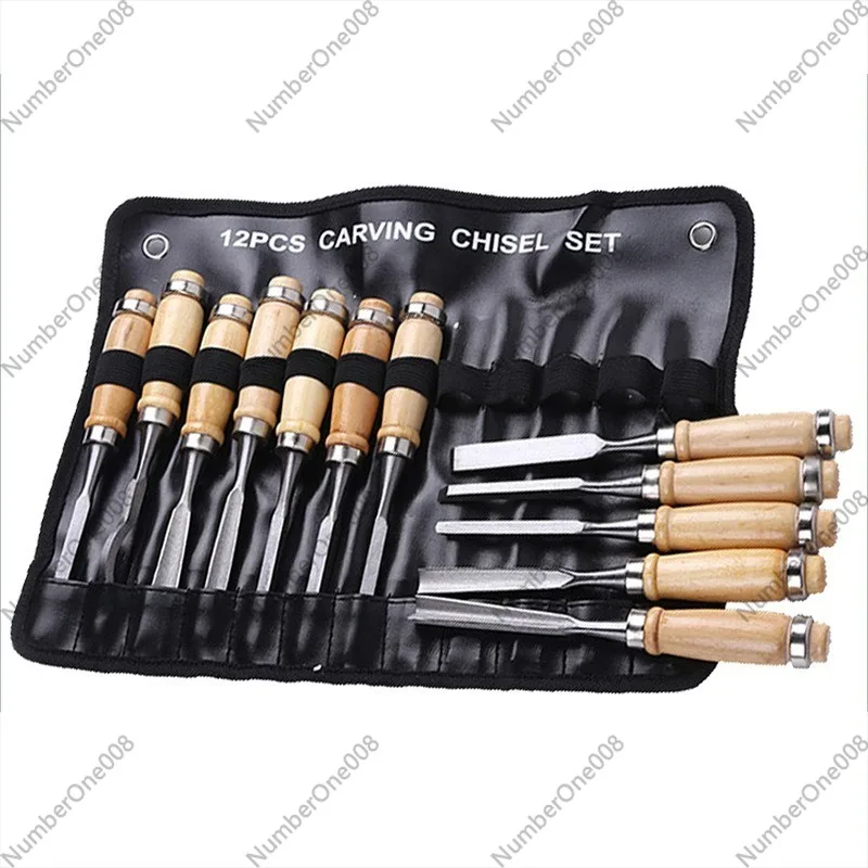 ชุดเครื่องมือแกะสลักไม้ 12 ชิ้ - Chisel Set Wood บทวิจารณ์และราคา