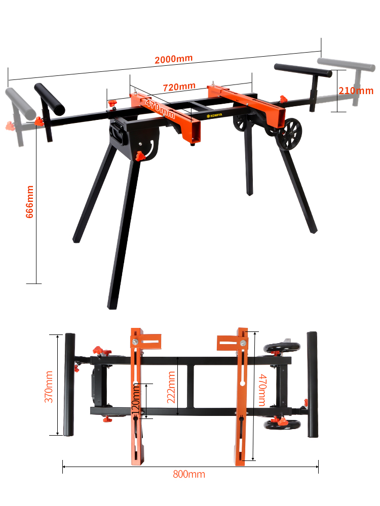 ขาตั้งเลื่อยองศาแบบพกพา โต๊ะทำ - Workbench Portable Fold บทวิจารณ์และราคา