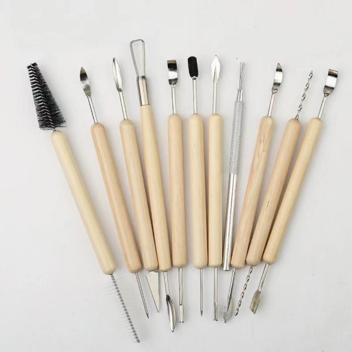 ชุดเครื่องมือปั้นดินเผา 1 ชุด  - Chisel Set Wood บทวิจารณ์และราคา