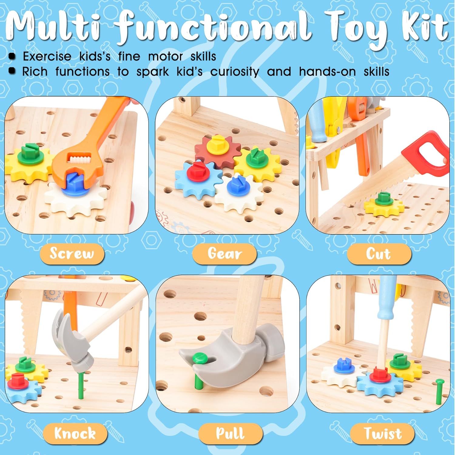 ชุดเครื่องมือช่างไม้สำหรับเด็ก - Workshop Tools Toy บทวิจารณ์และราคา