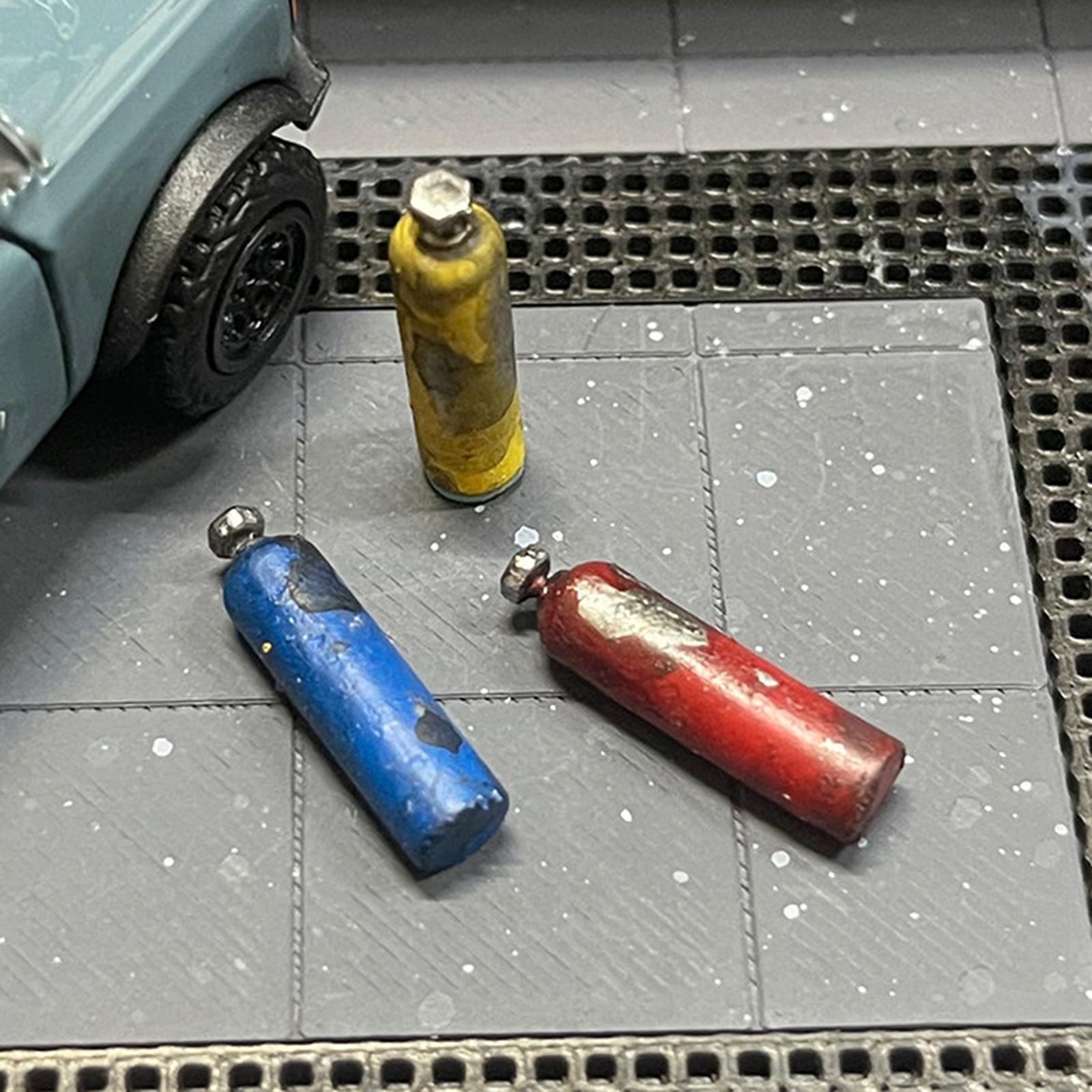 ถังแก๊สขนาดเล็กทำจากเรซิน สเกล - Workshop Tools Toy บทวิจารณ์และราคา