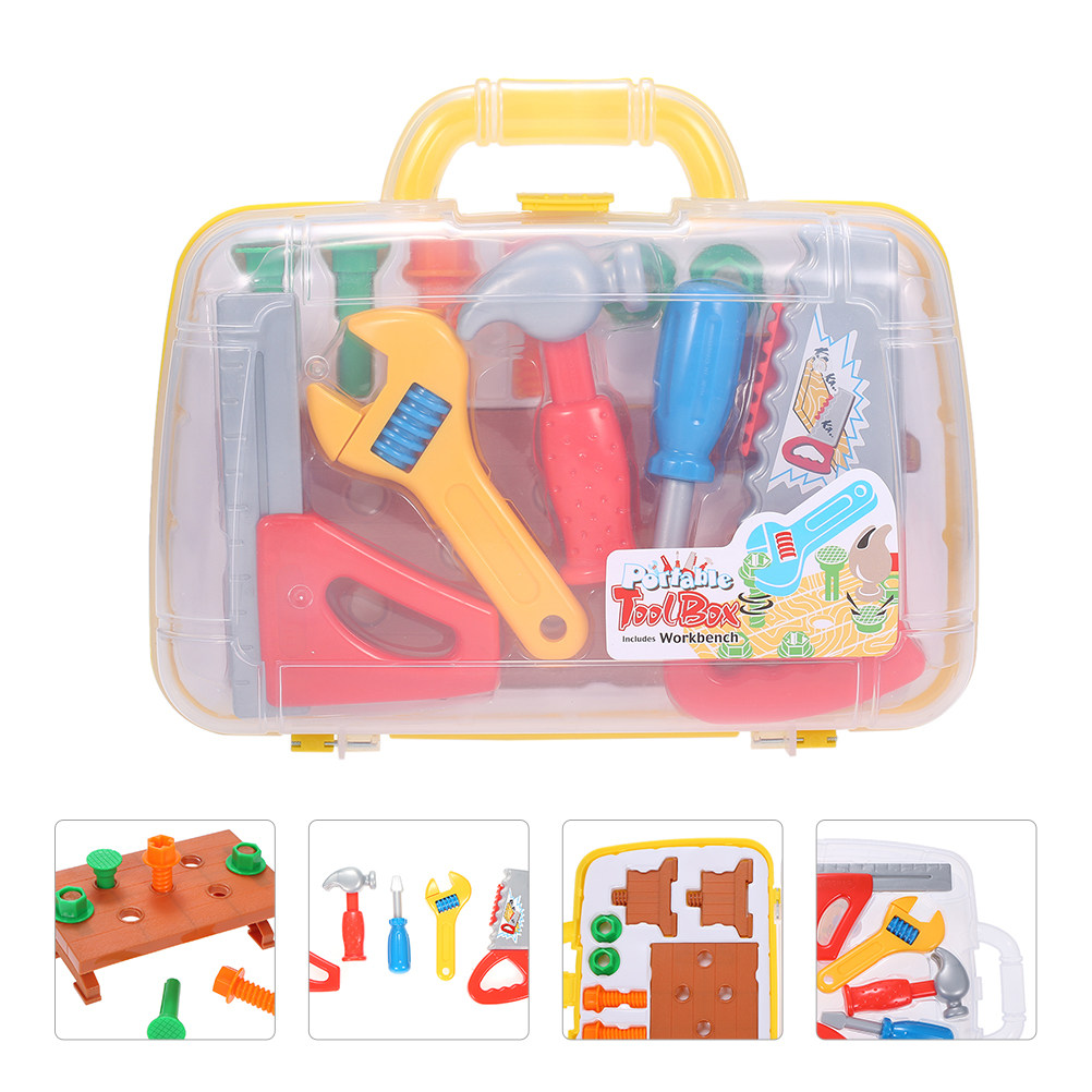 ชุดกล่องเครื่องมือพลาสติกขนาดใ - Workshop Tools Toy บทวิจารณ์และราคา