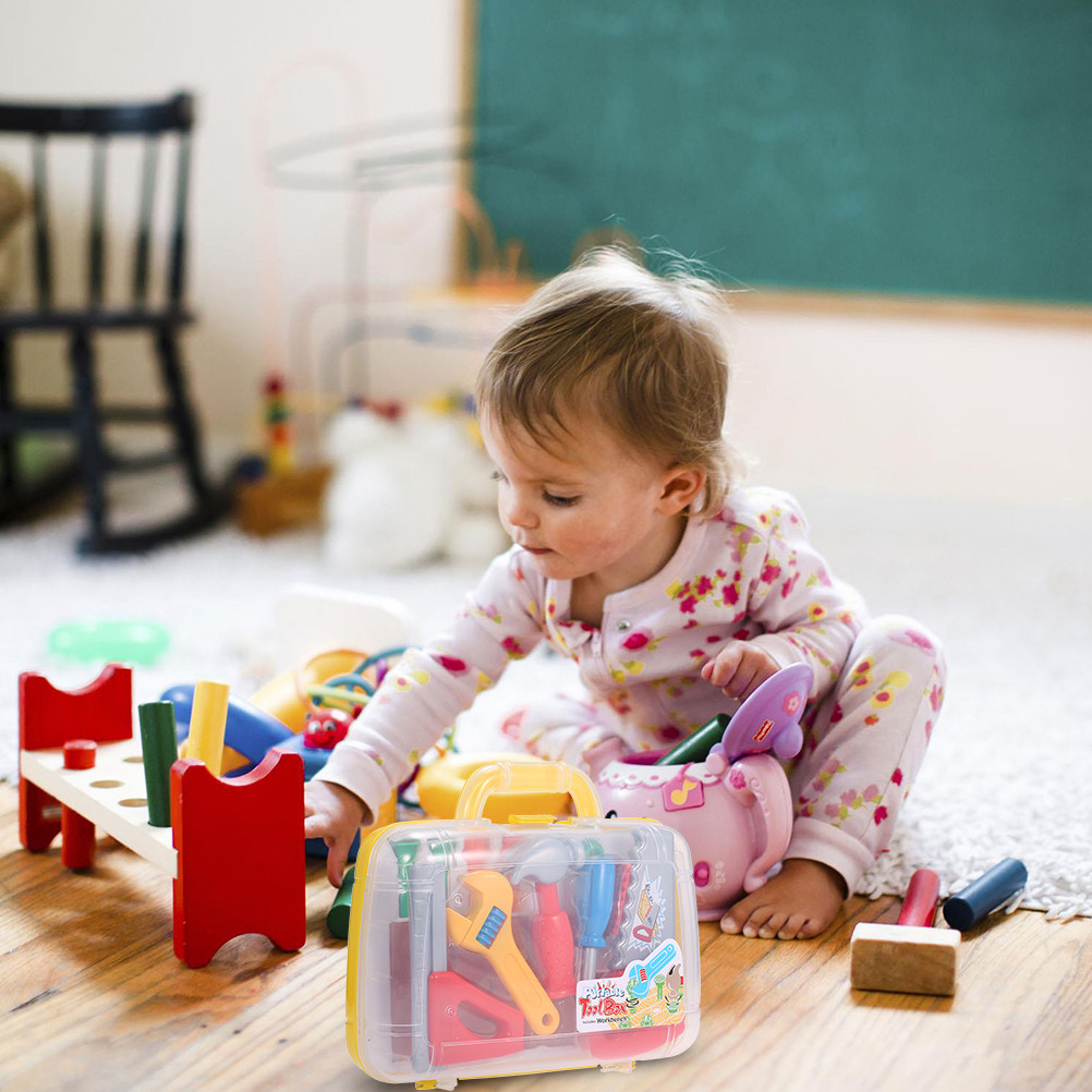ชุดกล่องเครื่องมือพลาสติกขนาดใ - Workshop Tools Toy บทวิจารณ์และราคา