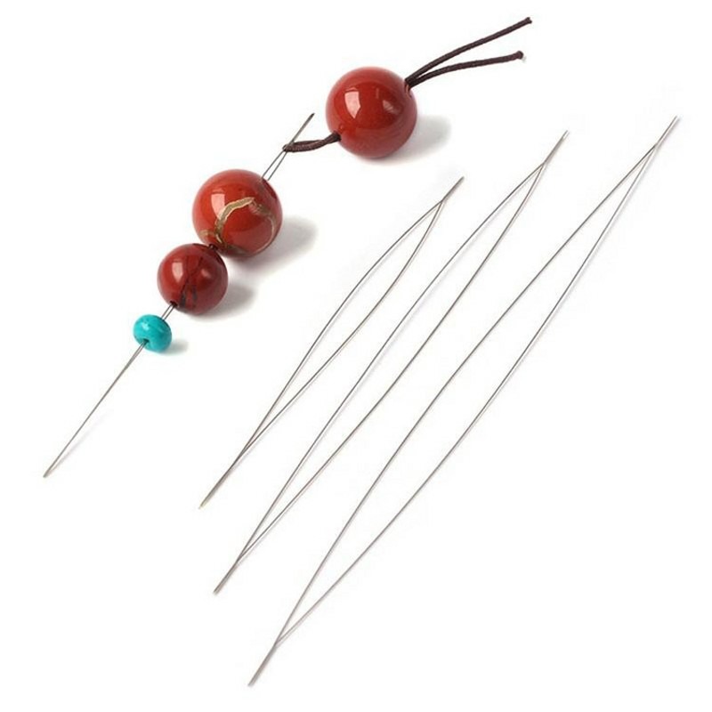 เข็มร้อยลูกปัดแบบเปิด 1/10 ชิ้ - Tools Jewelry Making บทวิจารณ์และราคา