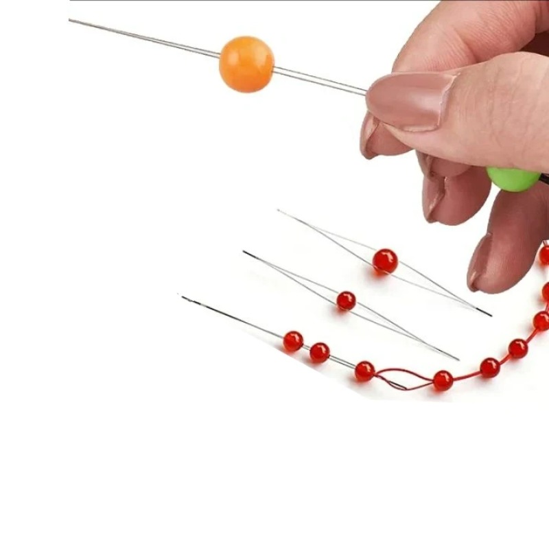 เข็มร้อยลูกปัดแบบเปิด 1/10 ชิ้ - Tools Jewelry Making บทวิจารณ์และราคา