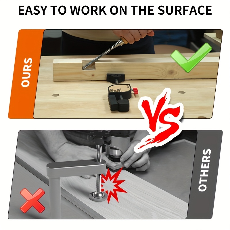 ชุดคลิปล็อค Workbench Dog Hole - Bench Dog Hole บทวิจารณ์และราคา