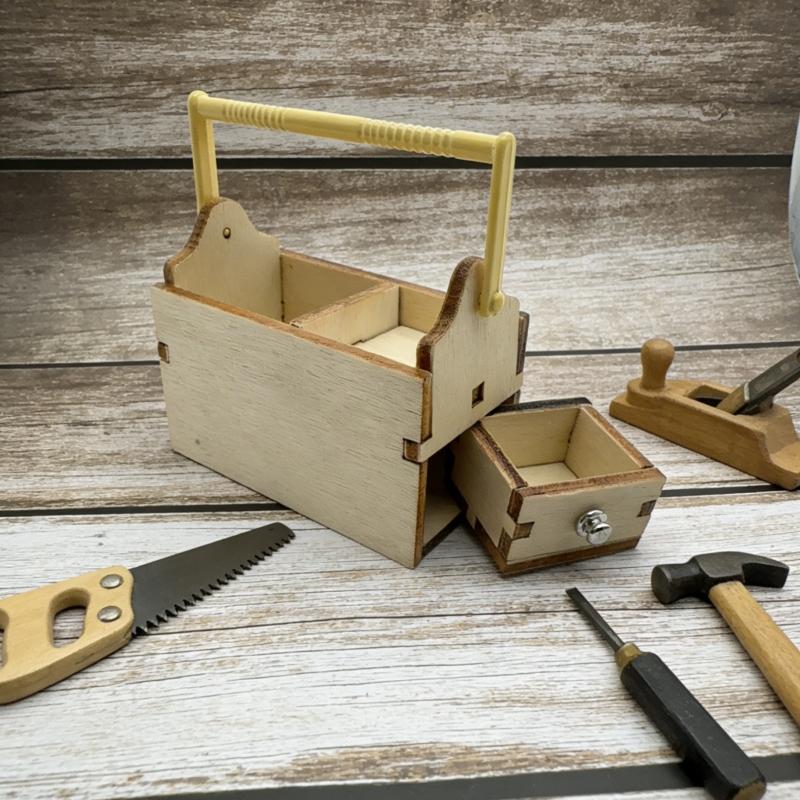 กล่องเครื่องมือไม้ขนาดเล็ก 1/1 - Workshop Tools Toy บทวิจารณ์และราคา