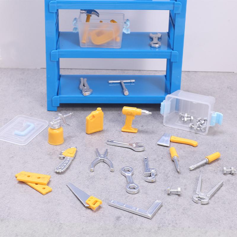 ชุดเครื่องมือจิ๋วสำหรับบ้านตุ๊ - Workshop Tools Toy บทวิจารณ์และราคา
